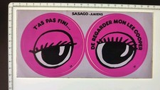 Stickers Autocollant Vintage 80s Lee Cooper t'as Fini De Regarder Mon Lee Cooper