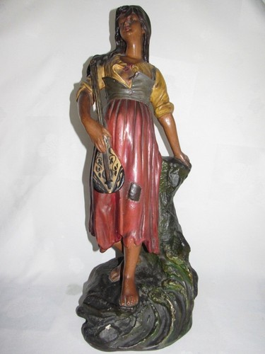 09e1 ancienne statue plâtre - 09e1,