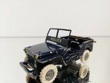 France Toy FJ Gevarm Jeep Willys Police Rare