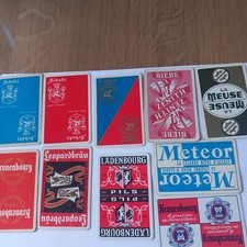 Lot 10 anciennes cartes à