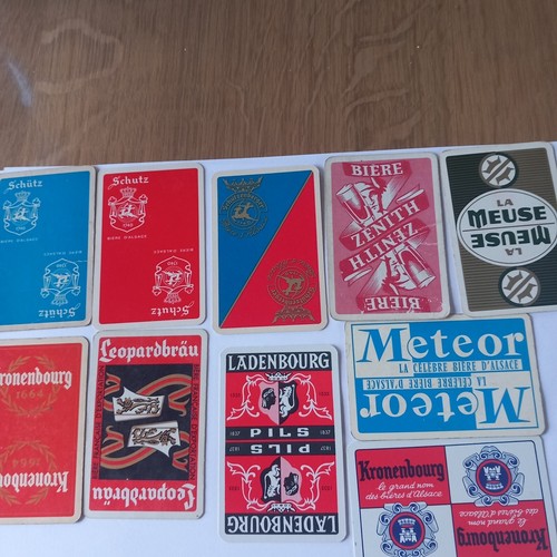 Lot anciennes cartes - 10,