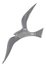 Mouette suspendue au mur