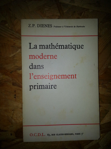 Mathématique moderne dans - la,