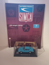 Simca CG 1300 Coupé 1973 + Fascicule Altaya 1/43