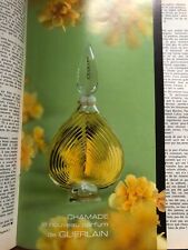 ◕ Publicité Vintage Advertising Parfum "Chamade" GUERLAIN 3p. ◕ Décembre 1970 ◕