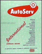 Manuel AutoServ 1959 1960