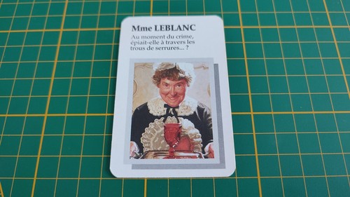 Carte mme leblanc pièce - leblanc,