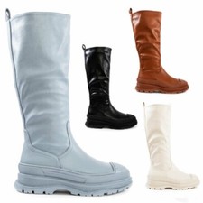 Bottes Femme Tank Biker Boots Rangers Casual Chaussures TooCool GR-6621
