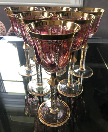 Série verres moser - de, 6