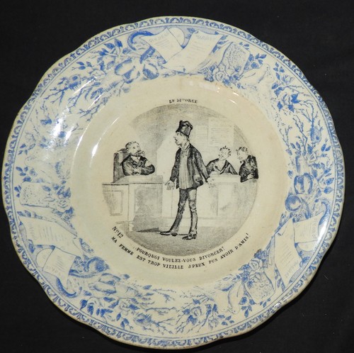 Assiette creil montereau - assiette,
