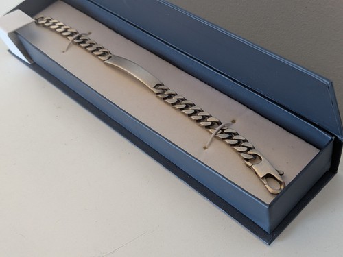 Bracelet gourmette argent - gourmette, en
