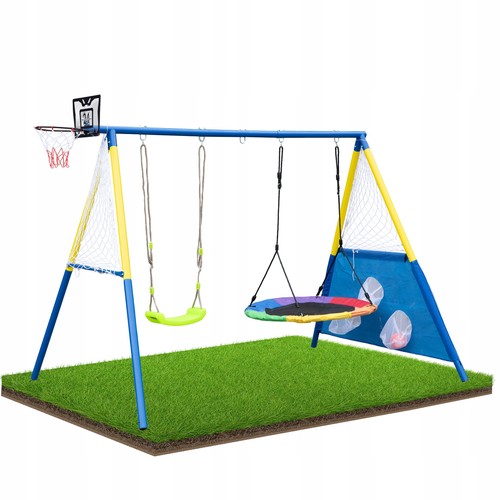 Balançoire jardin double 4 - de,