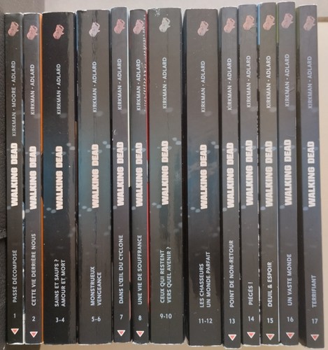 Lot comics walking - de, 17