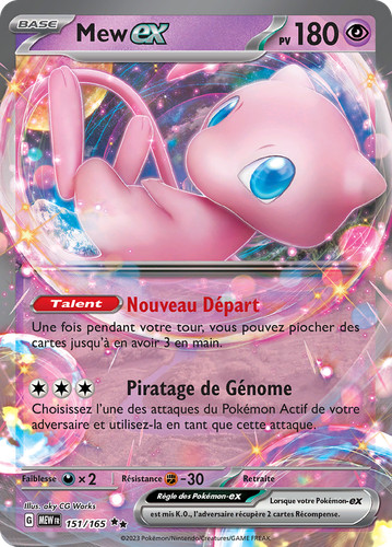 Carte pokémon mew - carte,