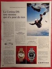 Publicité presse: Montres