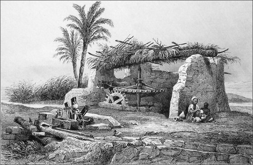 égypte sakieh pompe à - Égypte,