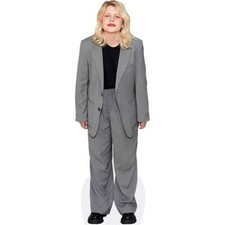 Zaho De Sagazan (Grey Suit) Silhouette en carton Taille Mini