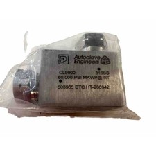 AUTOCLAVE ENGINEERS CL9900 316SS 60,000 PSI MAWP 503965 ETC HT-286942 Parker