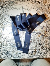 Ruban Dior Bleue Argenté