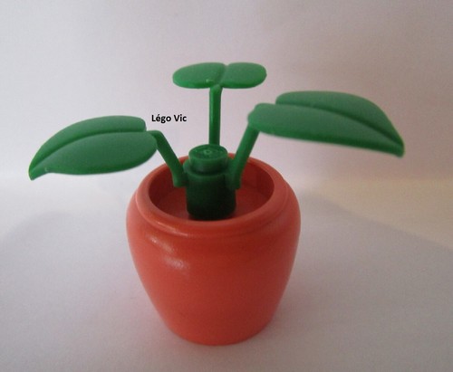 Lego 33008 6255 - &, flowerpot