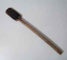 ancienne spatule en bois battoir de lavandière art populaire