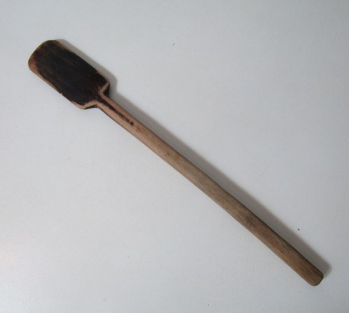 Ancienne spatule bois - en,
