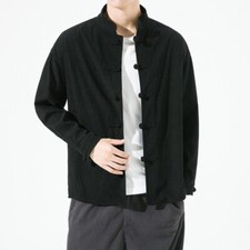 Hommes Velours Chemise Rétro