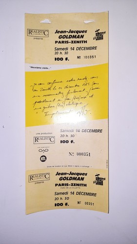 Rare ticket billet - rare,