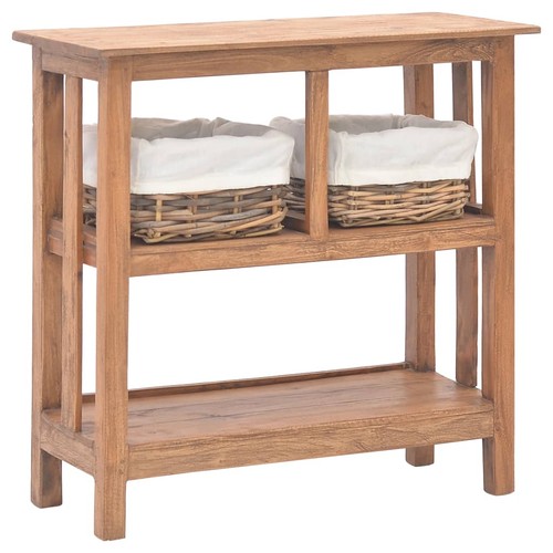Table console rangement - table,