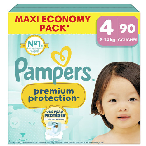 Couches pampers premium - pampers,