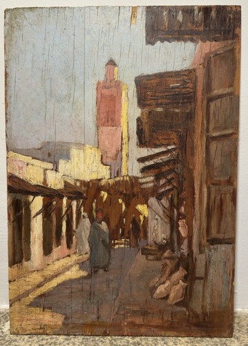 Scène rue orientaliste - de,