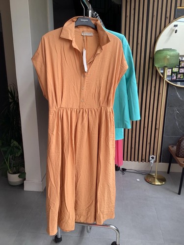 Robe chemise longue - , neuve