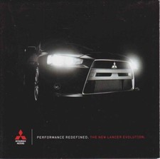 Catalogue Brochure Mitsubishi Lancer Evolution X 12/2007 ITA