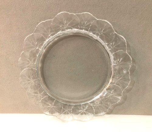 Assiette cristal lalique - assiette,