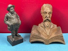 BUSTE DON QUICHOTTE ET SANCHO