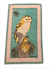Serviette de plage Hermès "Chouette" - Hermes "Owl" Terry Cotton Beach Towel