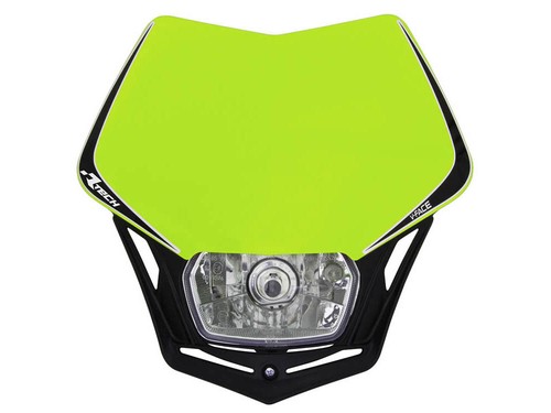 Lampe frontale face jaune - lampe,