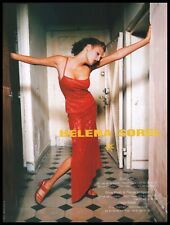 1990's Helena Sorel High Heels Print Ad Women Fashion Long Legs shoes -1pg