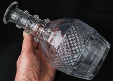 Ancienne carafe cristal St Louis modèle Trianon antique crystal decanter 23 cm