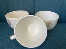 Vintage Monte Carlo Melania Tableware Blanc Bols Melamine Yacht Club