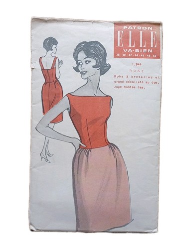 Patron couture vintage elle - couture,