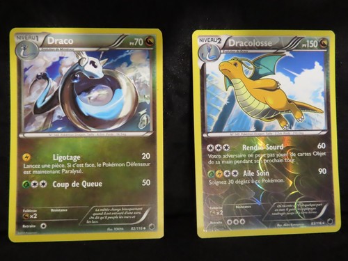 Carte pokemon dracolosse - carte,
