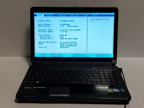 Fujitsu lifebook ah530 - fujitsu,