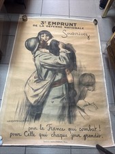 Affiche Entoilé Ww1 3 Eme