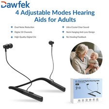 Amplificateur Auditif pour Personne Malentendante Aide Auditive rechargeable