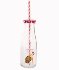 Bouteille en verre déco Pin