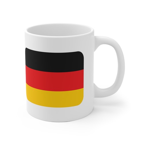 Tasse mit deutschland flagge - deutschland,
