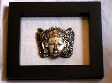 Tableau masque déesse hindou
