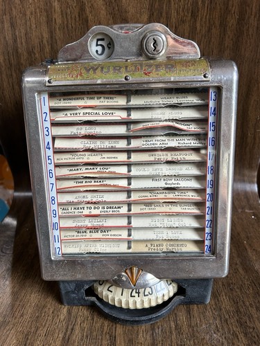 1946 1950 wurlitzer wall - wurlitzer,