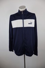 PUMA Veste Sportive Homme Taille XL Vintage Casual Sport Logo Zip Totale